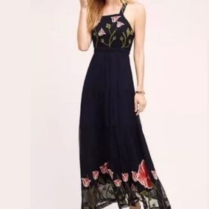 NWOT: Anthropologie Floreat Maxi Dress